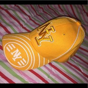 Yellow New York hat